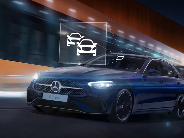 Adaptacyjny asystent świateł drogowych w Twoim Mercedes-Benz.