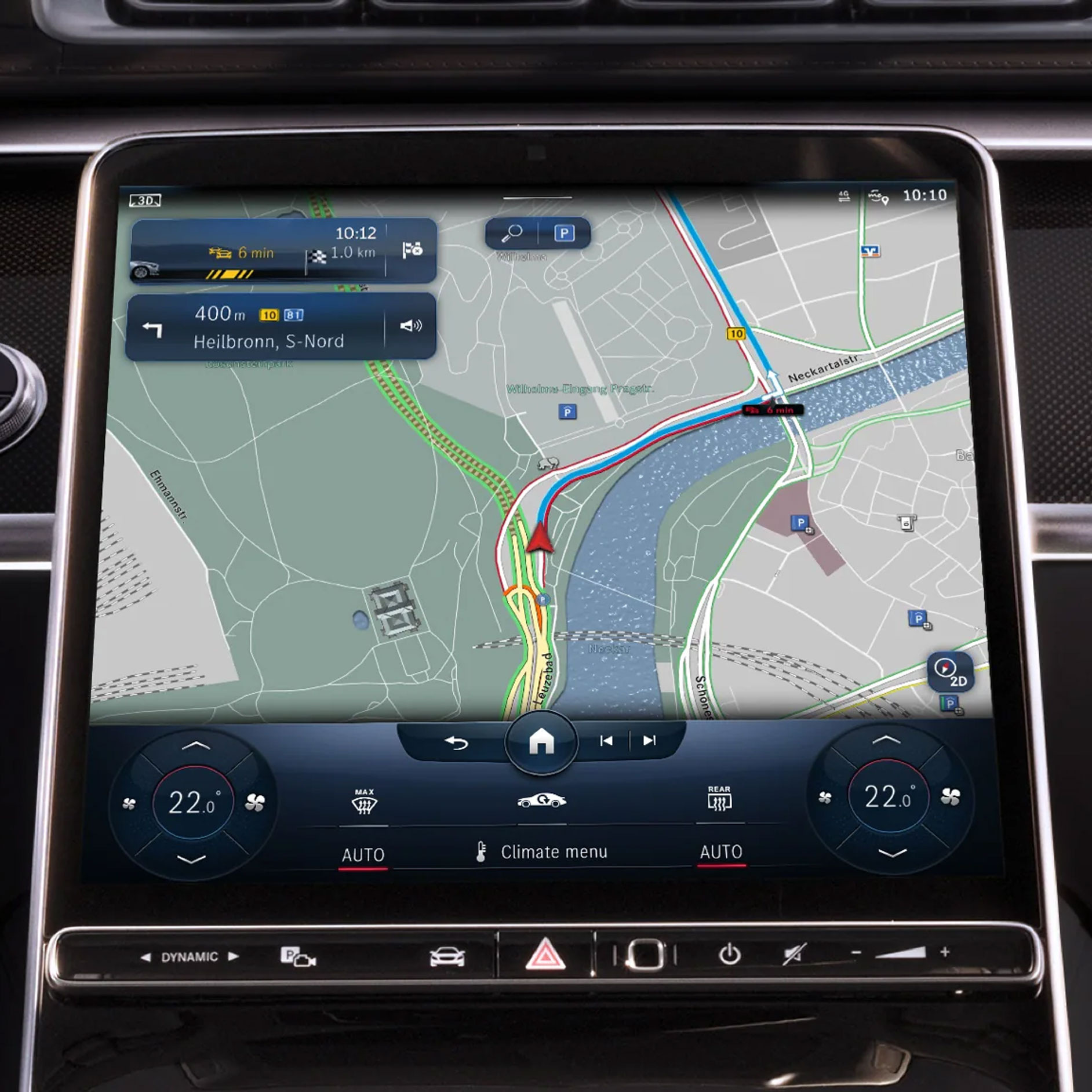 Live Traffic Information | Nawigacja | Mercedes-Benz Nawigacja z Live Traffic Information.