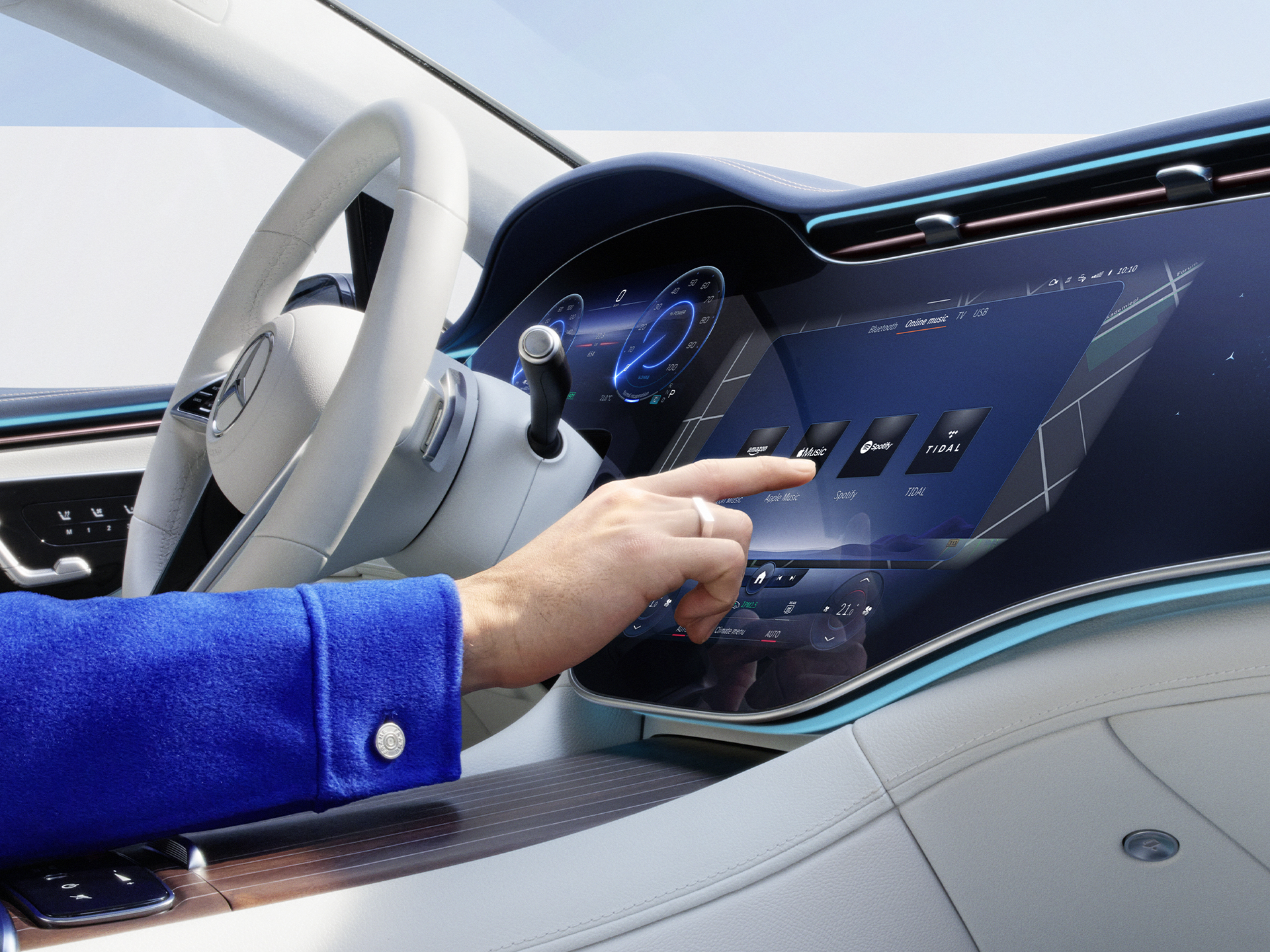 Cyfrowe dodatki | Comfort and Control | Mercedes-Benz Cyfrowe dodatki od Mercedes-Benz.