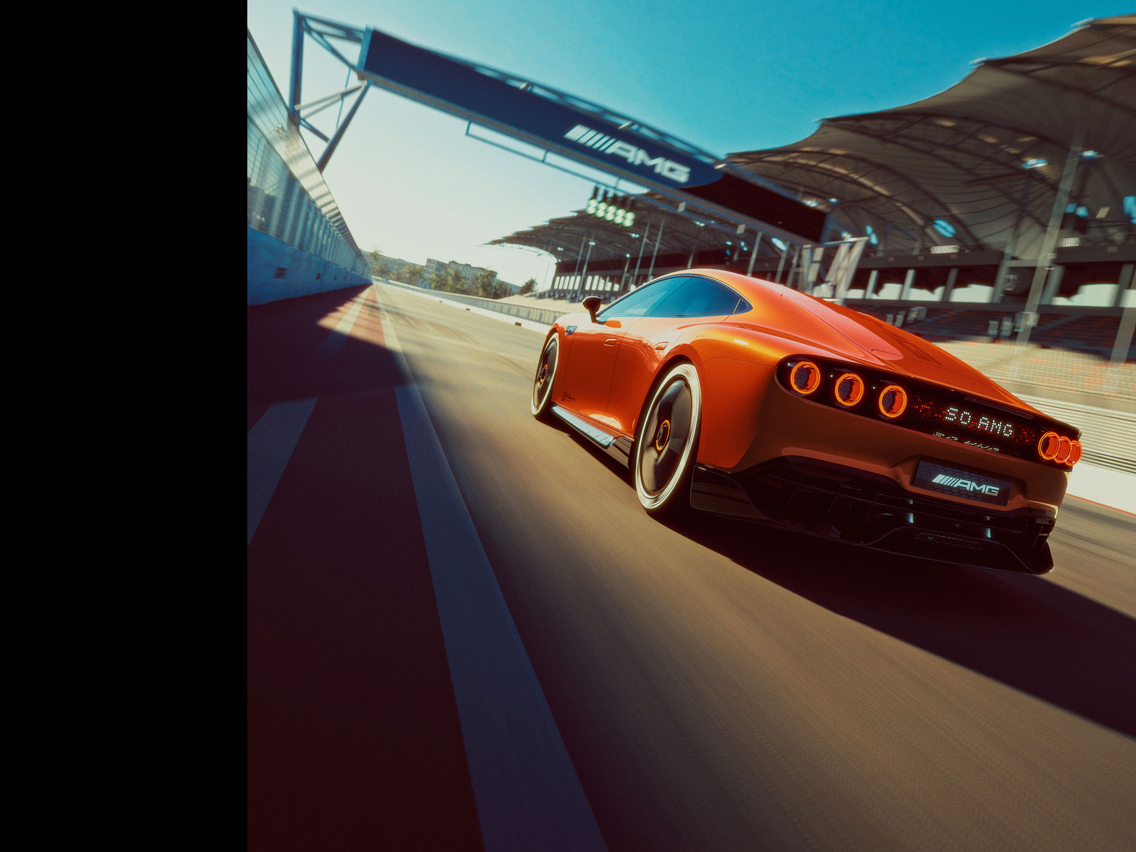 Design i styl nowego CONCEPT AMG GT XX z wysokowydajną Elektryczną Architekturą AMG (AMG.EA) od Mercedes-AMG. Design & Style | AMG.EA | Mercedes-AMG