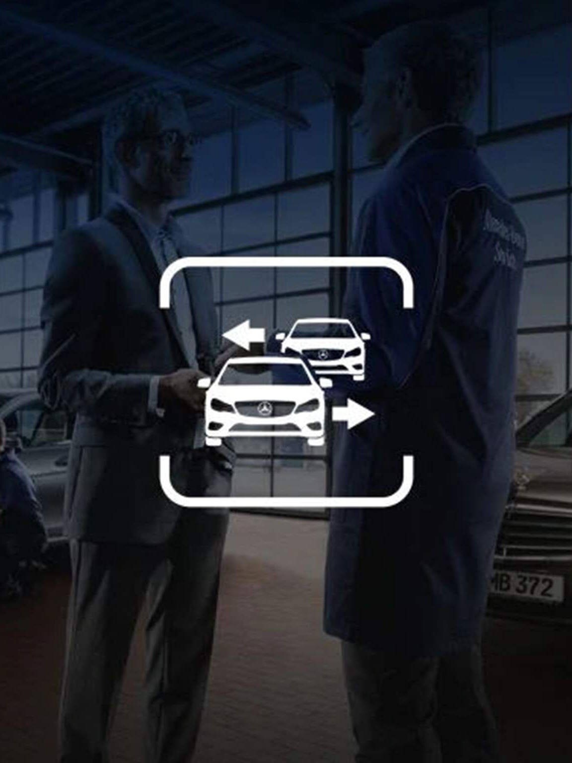 Ikona symbolizująca odkup samochodu.