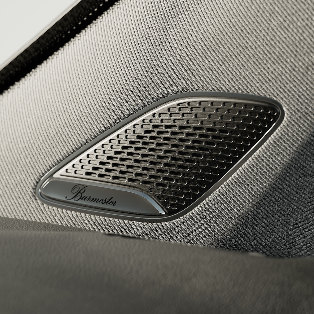 Głośnik systemu nagłośnienia Burmester® Surround w modelu Mercedes-Benz Klasy B