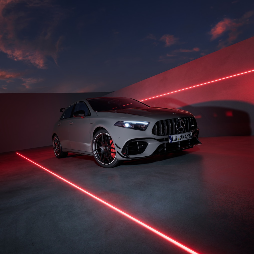Mercedes-AMG Klasy A z pakietem AMG Design Plus.