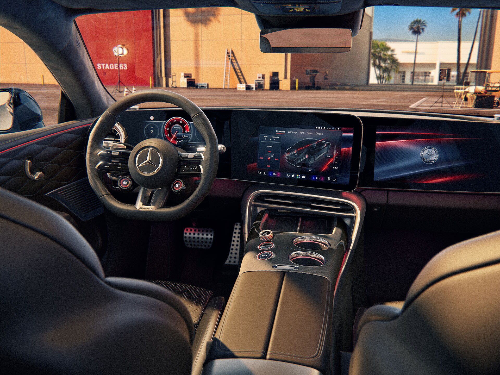 Kokpit stworzony z myślą o potrzebach kierowcy w całkowicie nowym modelu Mercedes-AMG GT 53 Coupé.