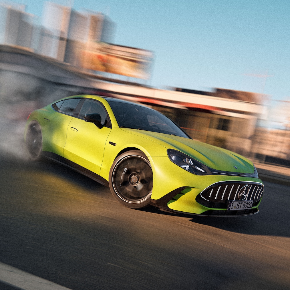 Nadwozie modelu Mercedes-AMG GT 4‑Door Coupé.