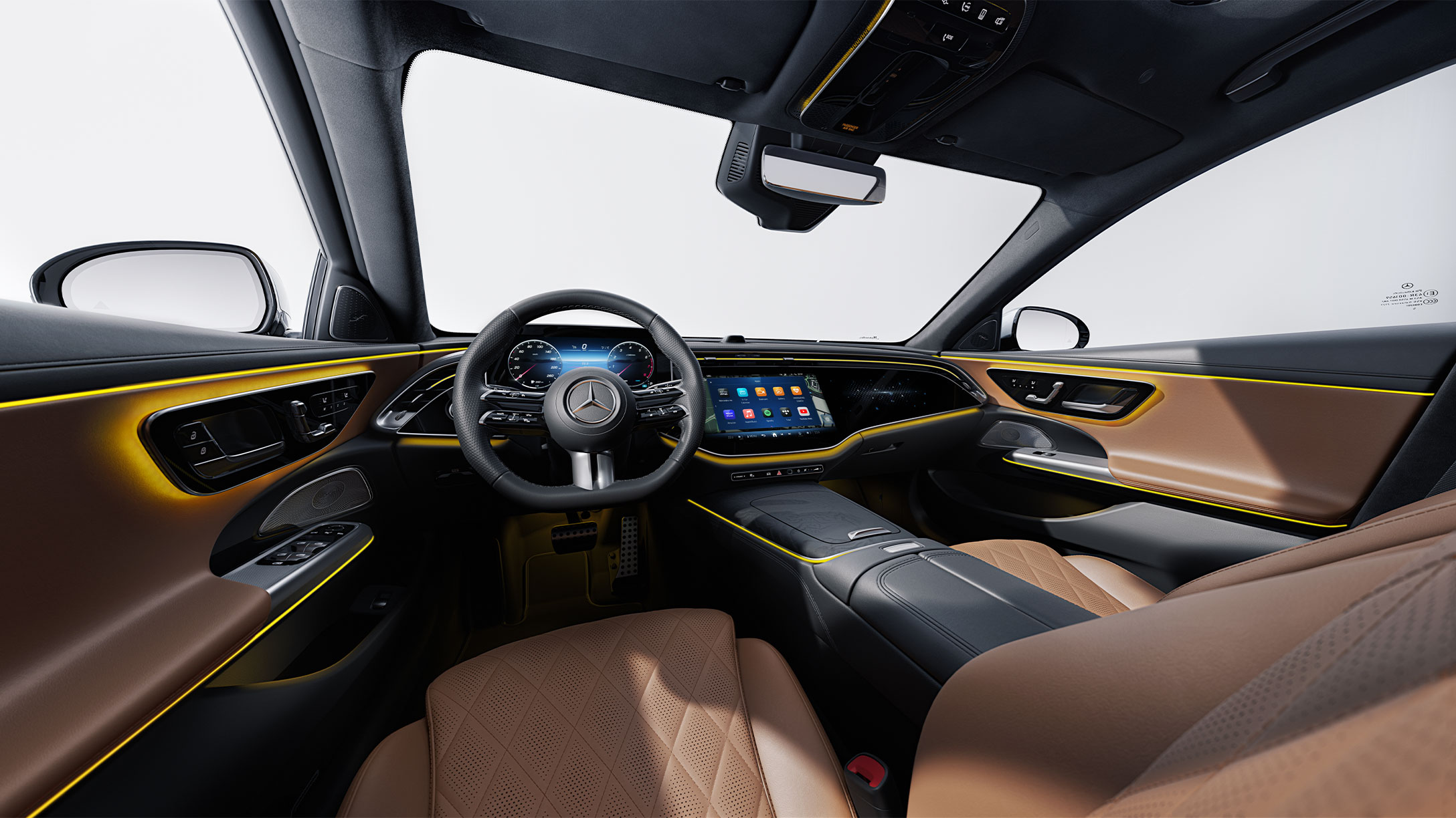 Definicja modelu T | Modele kombi | Mercedes-Benz Skórzane wnętrze modelu Klasy E Kombi..