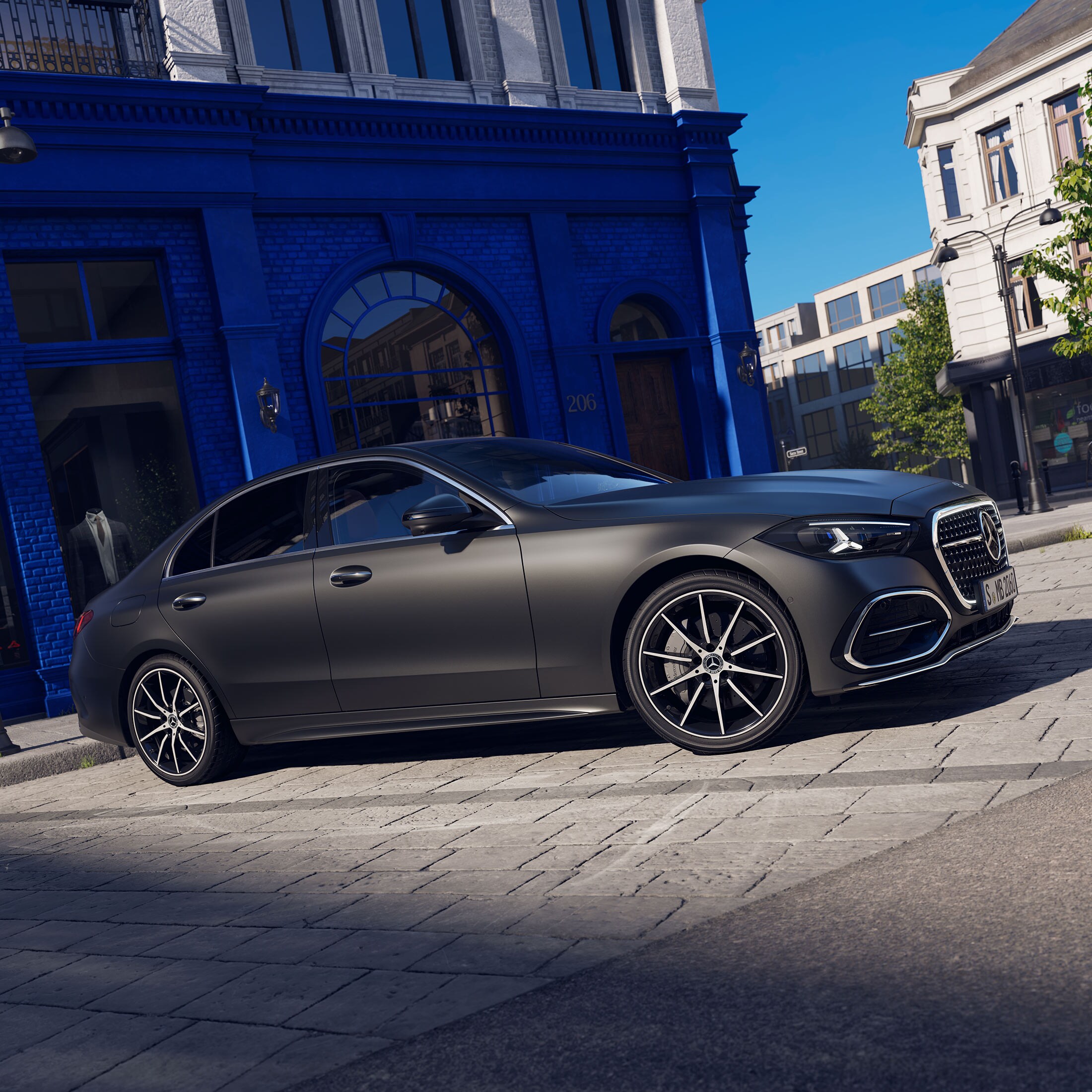 Nadwozie nowej Mercedes-Benz Klasy C Limuzyny