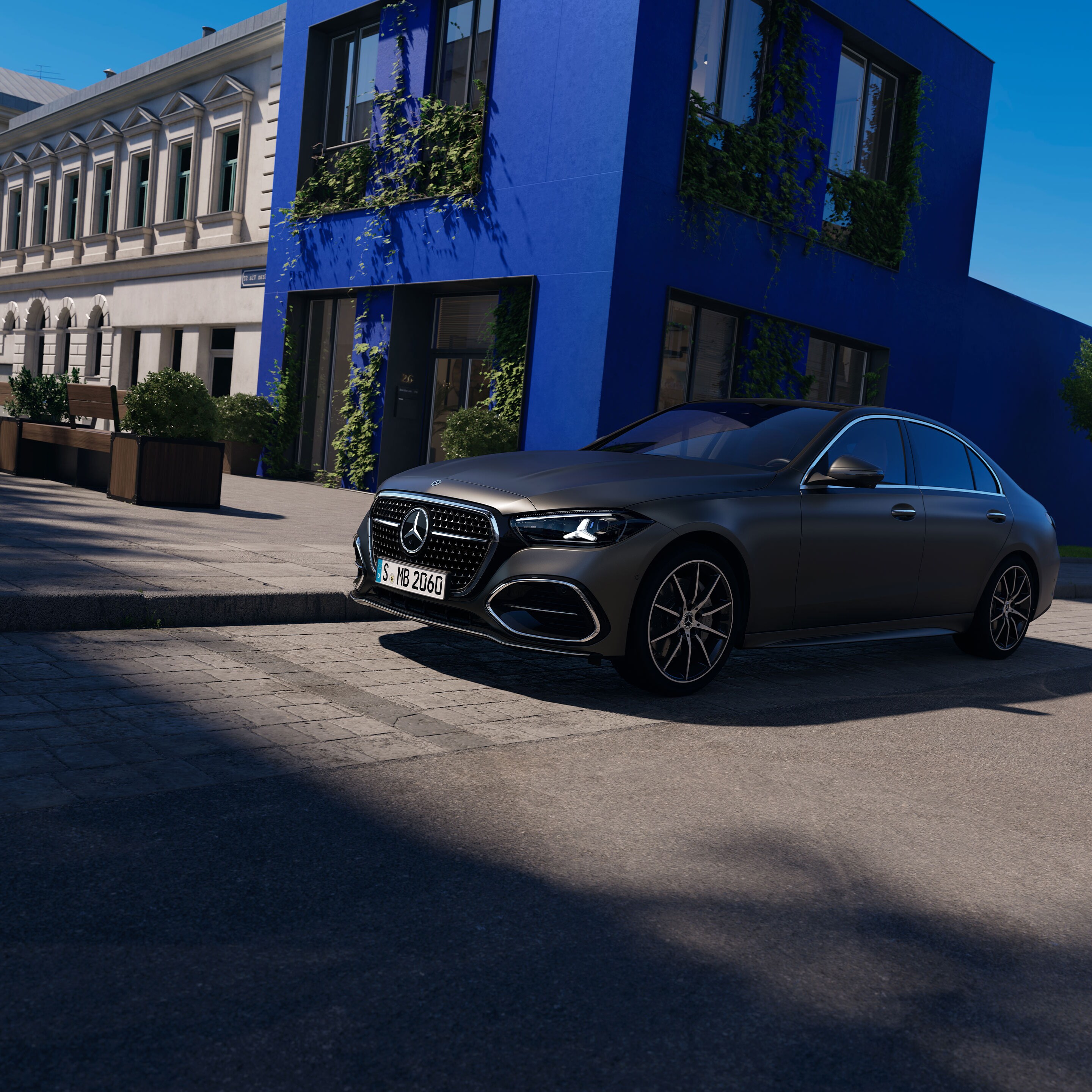 Nadwozie nowej Mercedes-Benz Klasy C Limuzyny