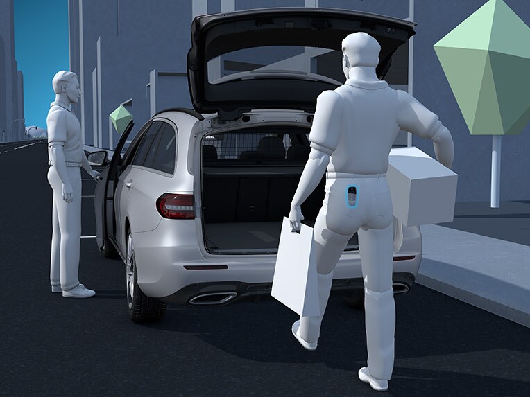 Mercedes-Benz Klasy C Limuzyna z pakietem komfortowym KEYLESS-GO.