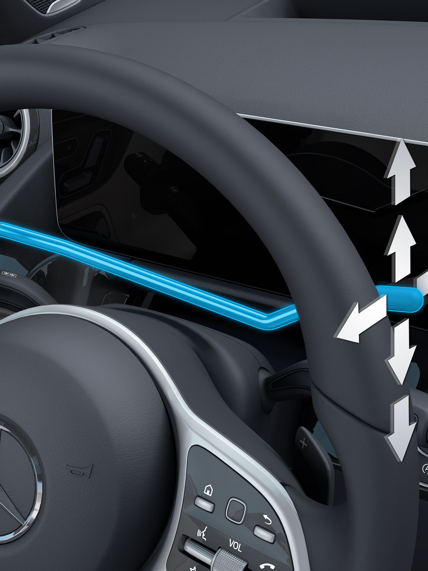 Przełożenie przełącznika zespolonego do prawej strony.