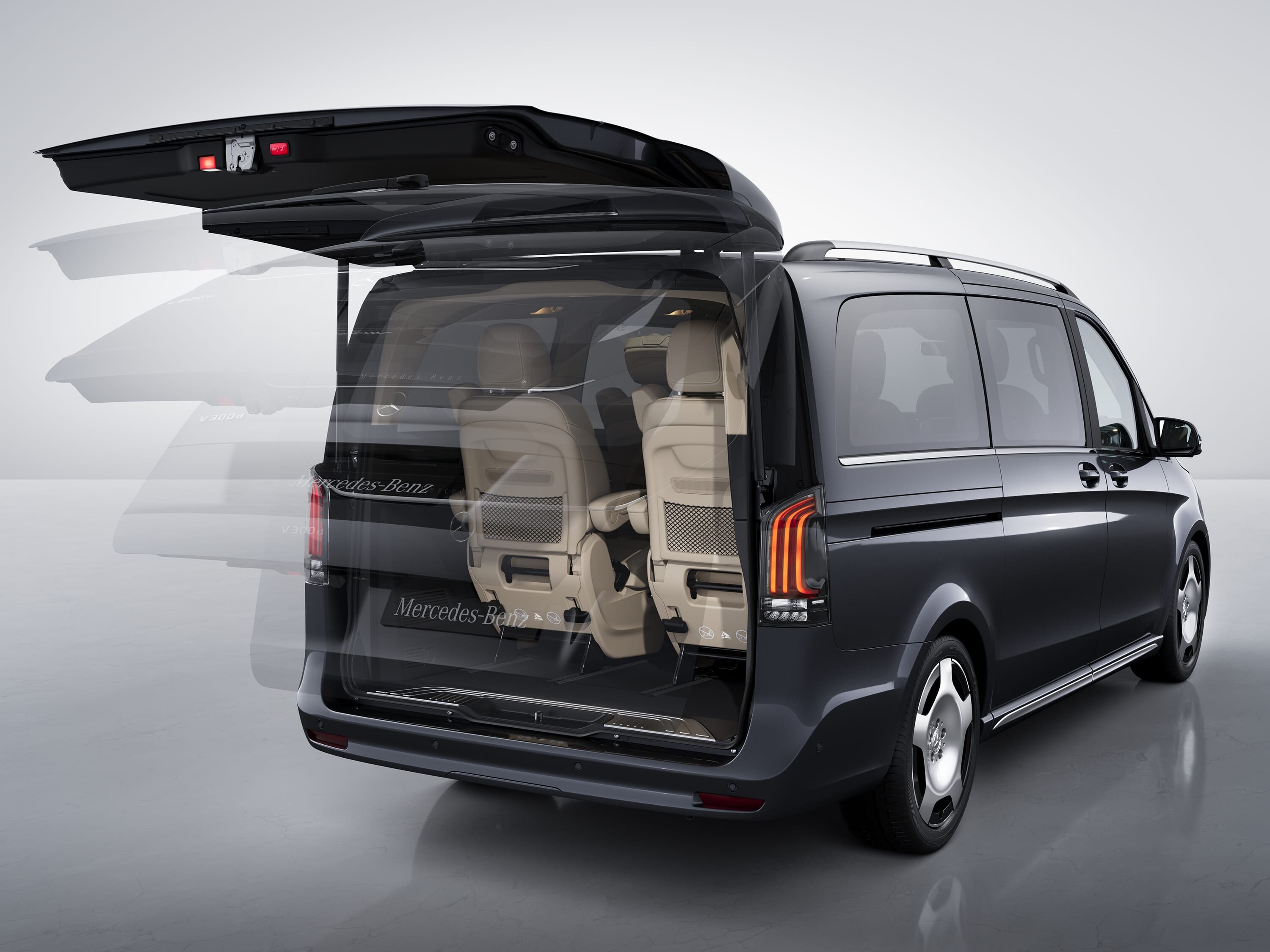 Klapa bagażnika Mercedes-Benz Marco Polo z pakietem EASY-PACK.
