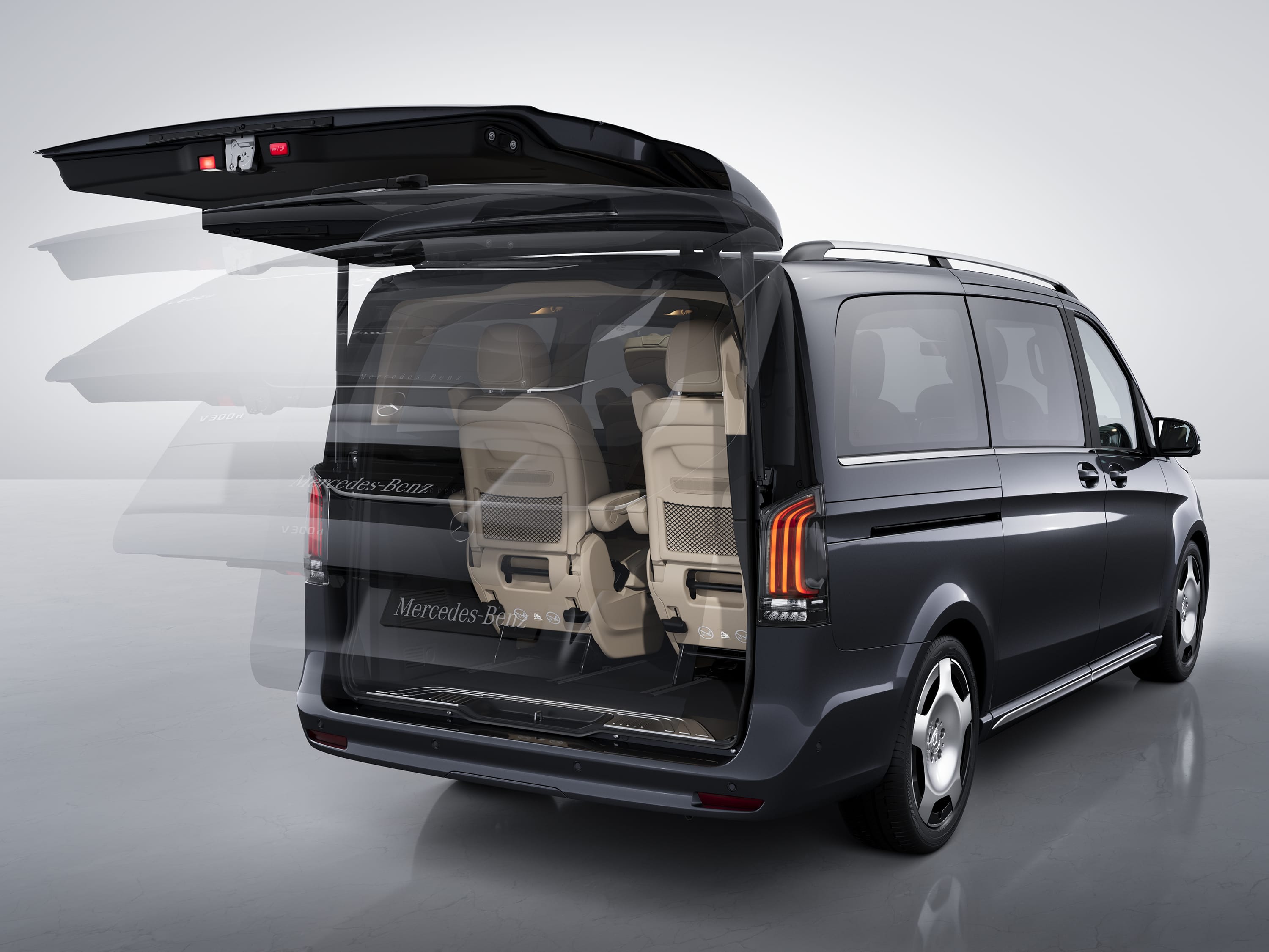 Pakiet EASY-PACK Marco Polo EASY-PACK | Świat Marco Polo | Mercedes-Benz Klapa bagażnika Mercedes-Benz Marco Polo z pakietem EASY-PACK.