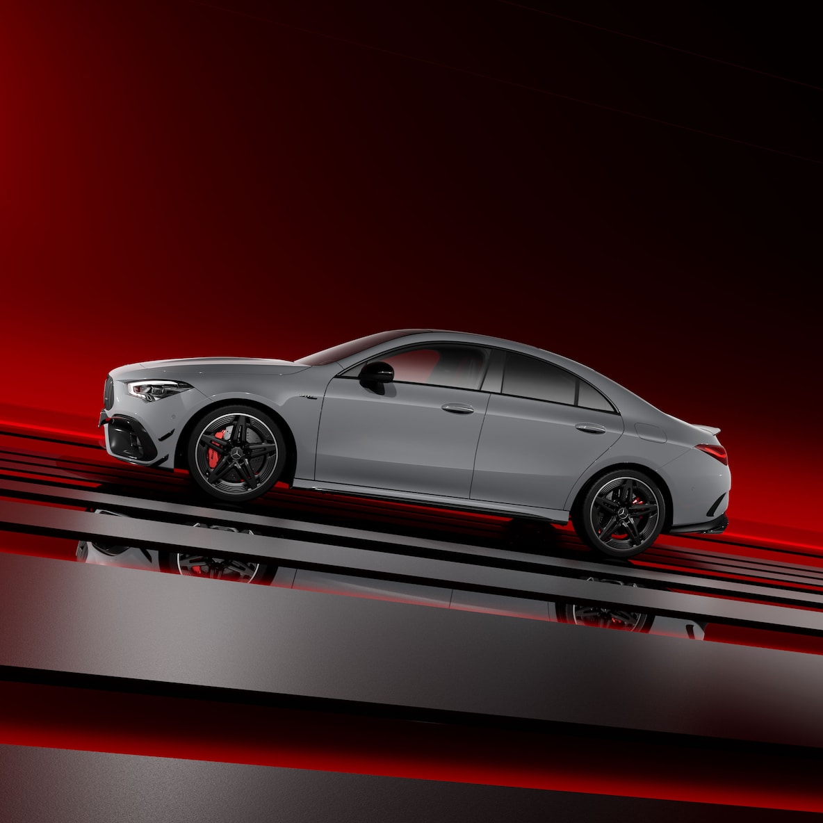 Mercedes-AMG CLA Coupé z pakietem AMG Design Plus.