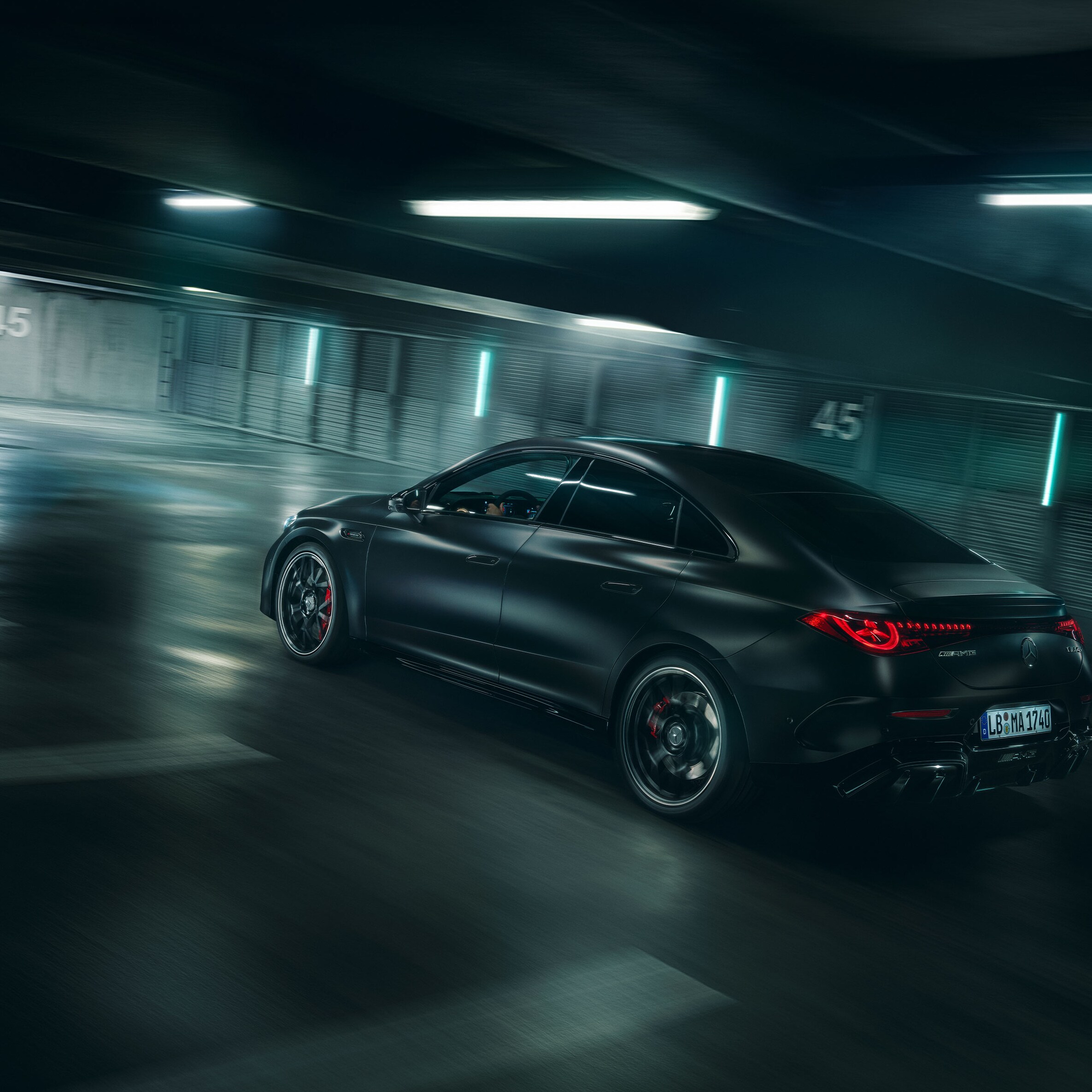 Osiągi całkowicie nowego Mercedes-AMG CLA 45 4MATIC+ electric.