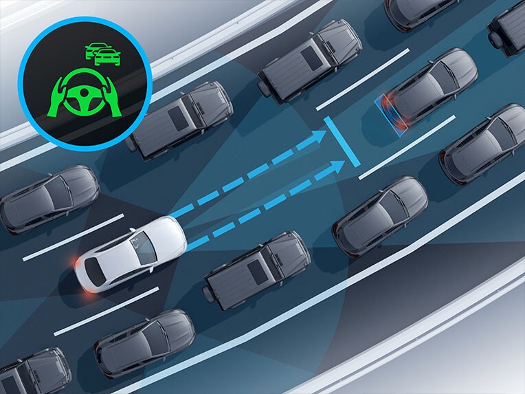 Biblioteka MB.DRIVE ASSIST dla nowego CLA marki Mercedes-Benz.