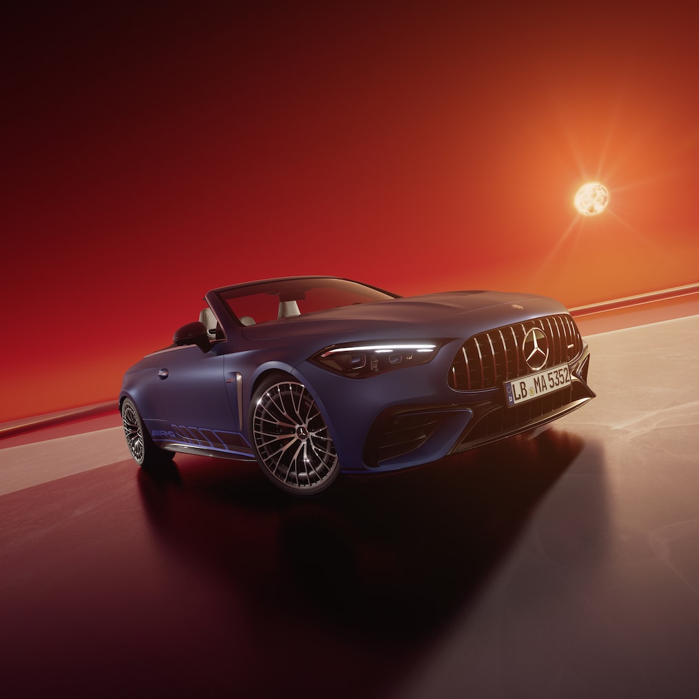 Edycja specjalna AMG Limited Edition stojąca bokiem