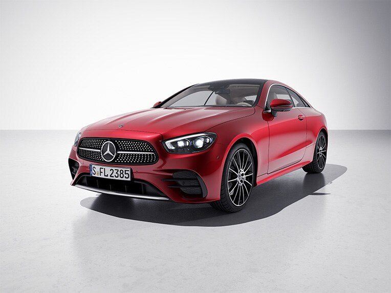 Nadwozie modelu Klasa E Coupé od Mercedes-Benz z linią wyposażenia AMG Line.