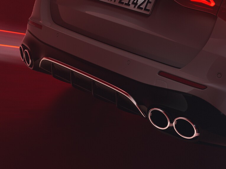 AMG Real Performance Sound w Mercedes-AMG Klasy E Kombi.