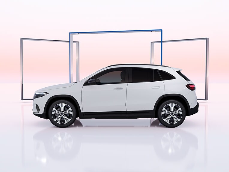 EQA marki Mercedes-Benz z linią wyposażenia Electric Art.