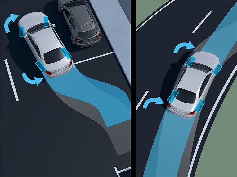 Prezentacja przekładni osi tylnej limuzyny EQE od Mercedes-Benz.