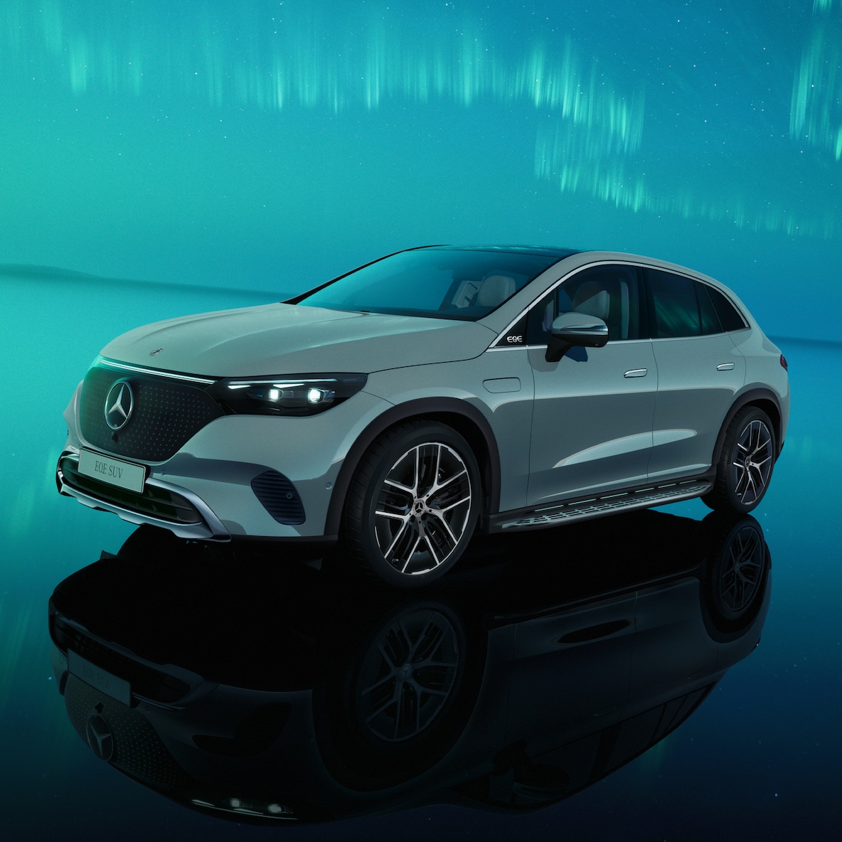 Nadwozie Mercedes-Benz EQE SUV.