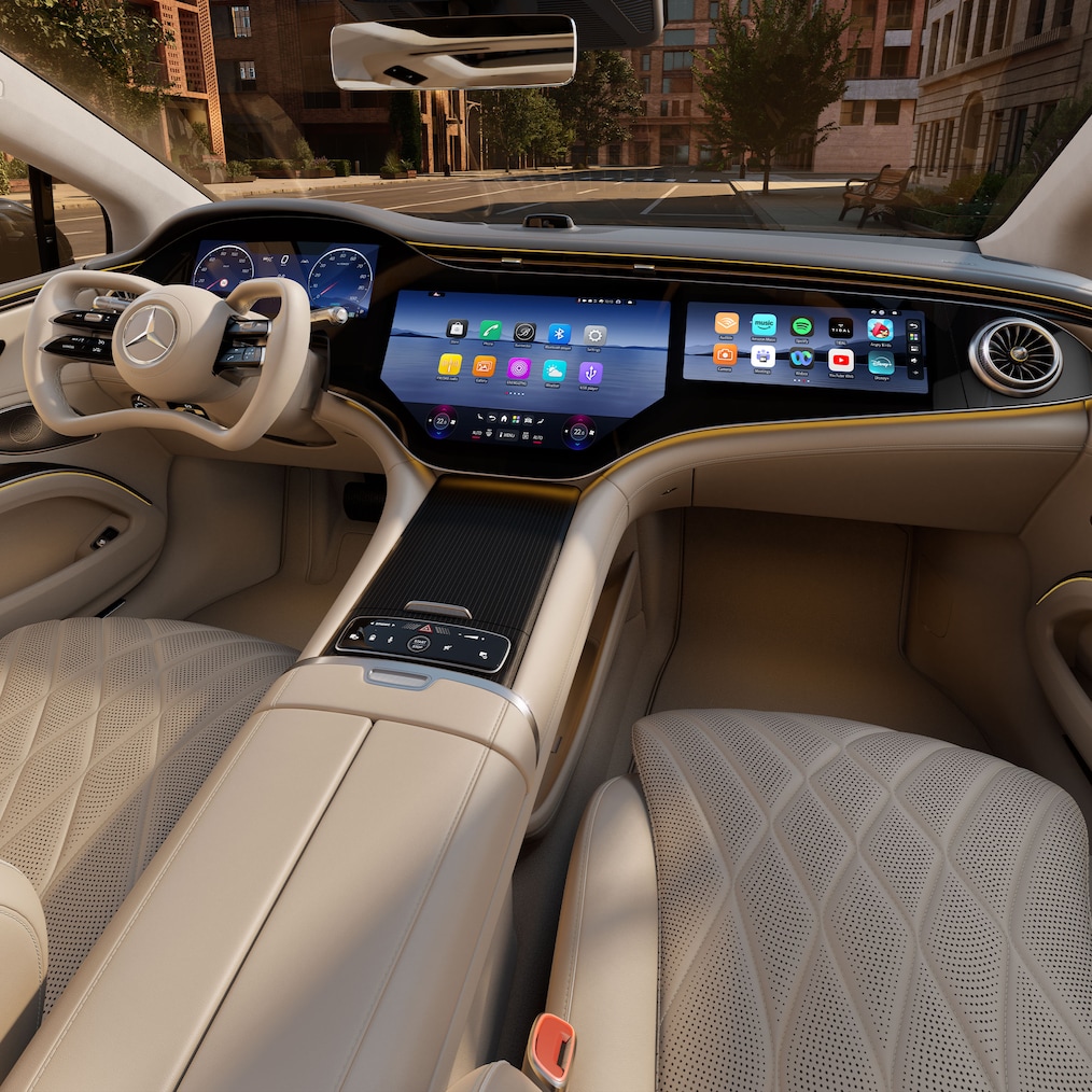System MB.OS nowej generacji w nowym modelu Mercedes-Benz EQS.