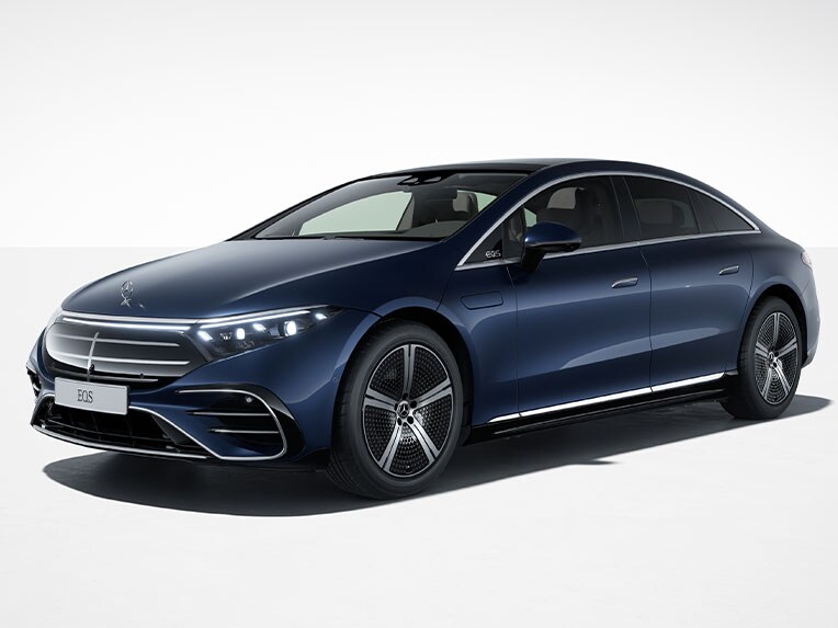 Mercedes-Benz EQS Limuzyna z Electric Art Line.