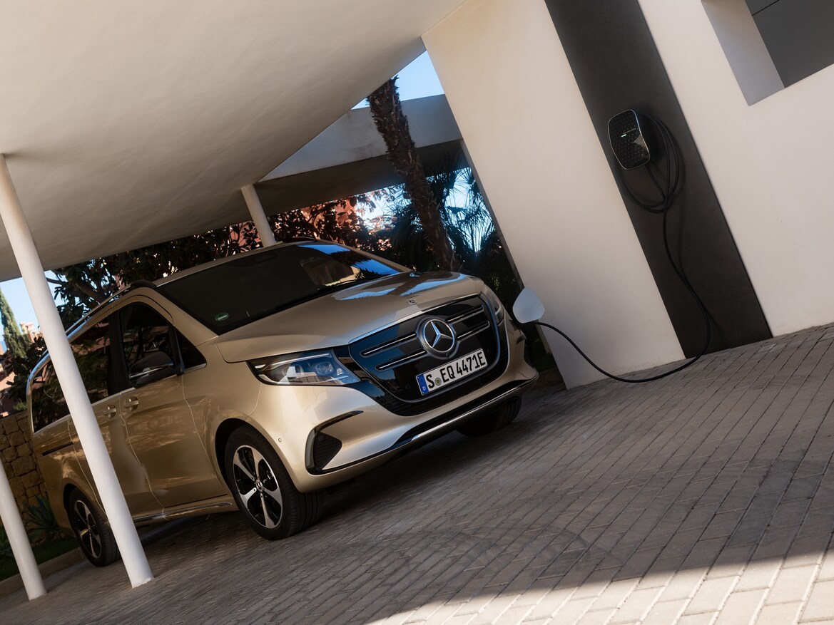 Dzięki Mercedes-Benz Wallbox Home Twój dom staje się stacją ładowania.