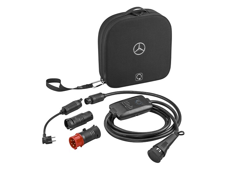 Elastyczny system ładowania Pro do elektrycznego modelu Mercedes-Benz Klasa G.
