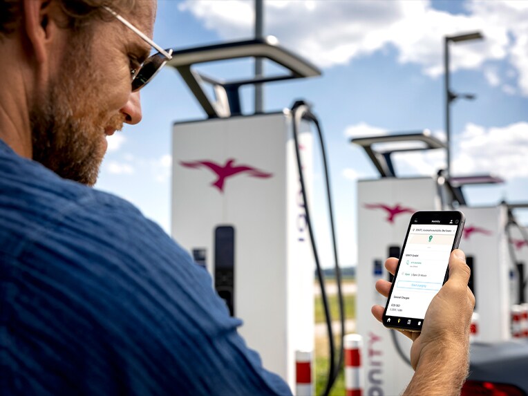 IONITY Unlimited w elektrycznym modelu Mercedes-Benz Klasa G.