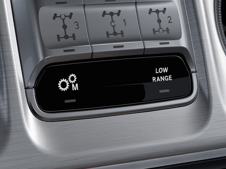 LOW RANGE w modelu Mercedes-Benz Klasa G.