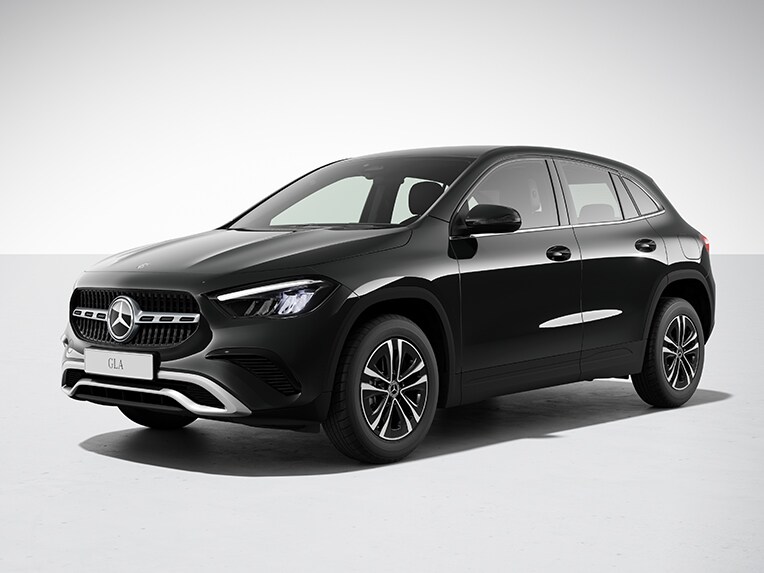 Nowy Mercedes-Benz GLA z wyposażeniem standardowym.