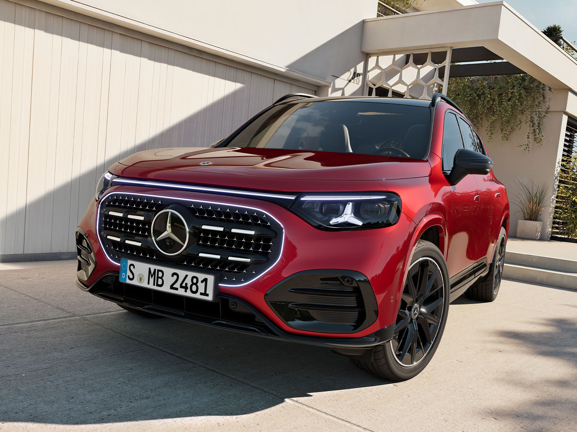 Nowy model Mercedes-Benz GLB z pakietem Night.