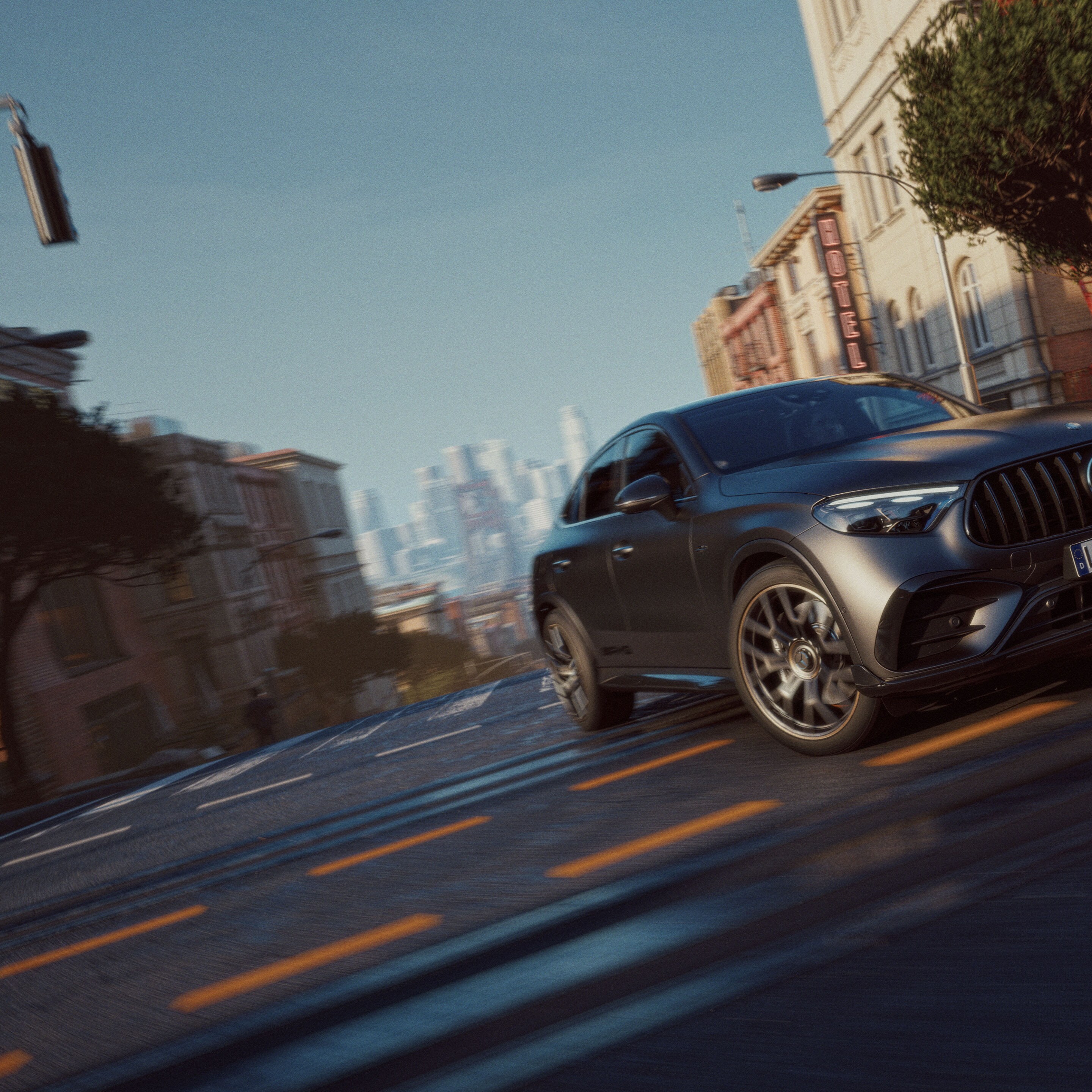 Nadwozie nowego Mercedes-AMG GLC Coupé.