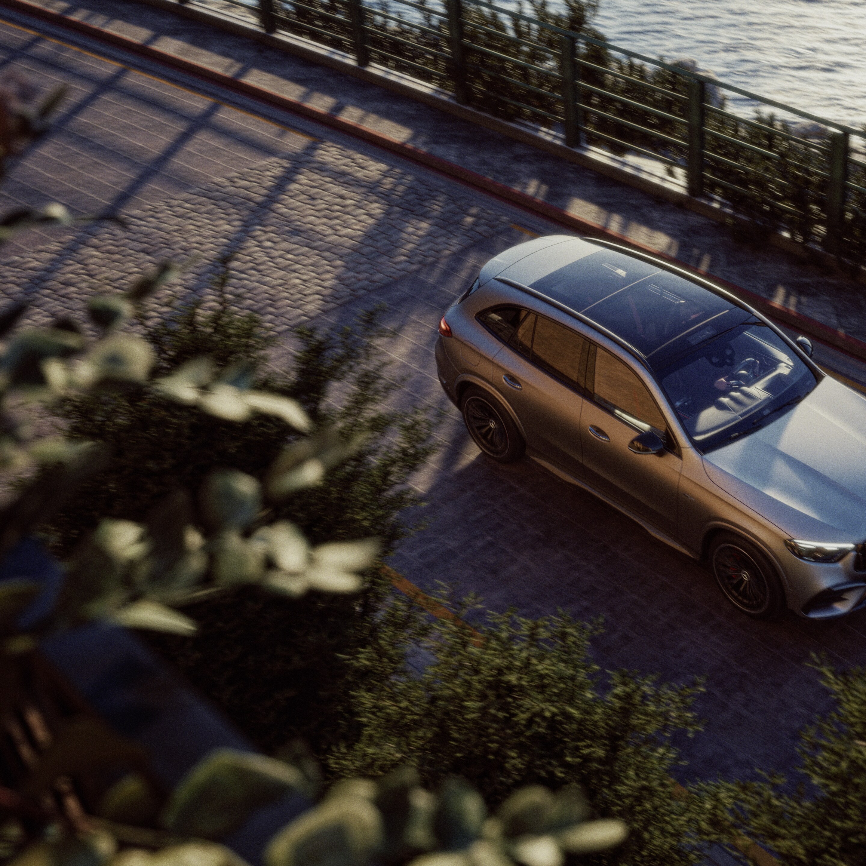 Nadwozie nowego Mercedes-AMG GLC SUV.