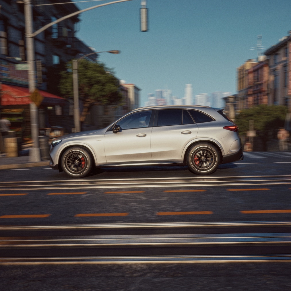 Opcje MANUFAKTUR w nowym Mercedes-AMG GLC SUV.