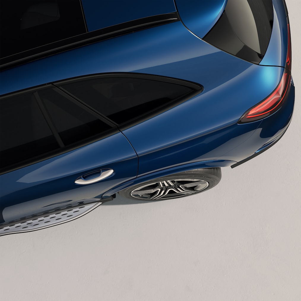 Podwozie modelu Mercedes-Benz GLC.