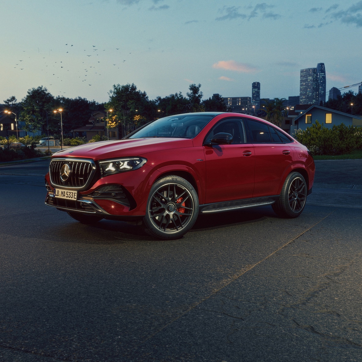 Sportowy design Mercedes-AMG GLE Coupé.