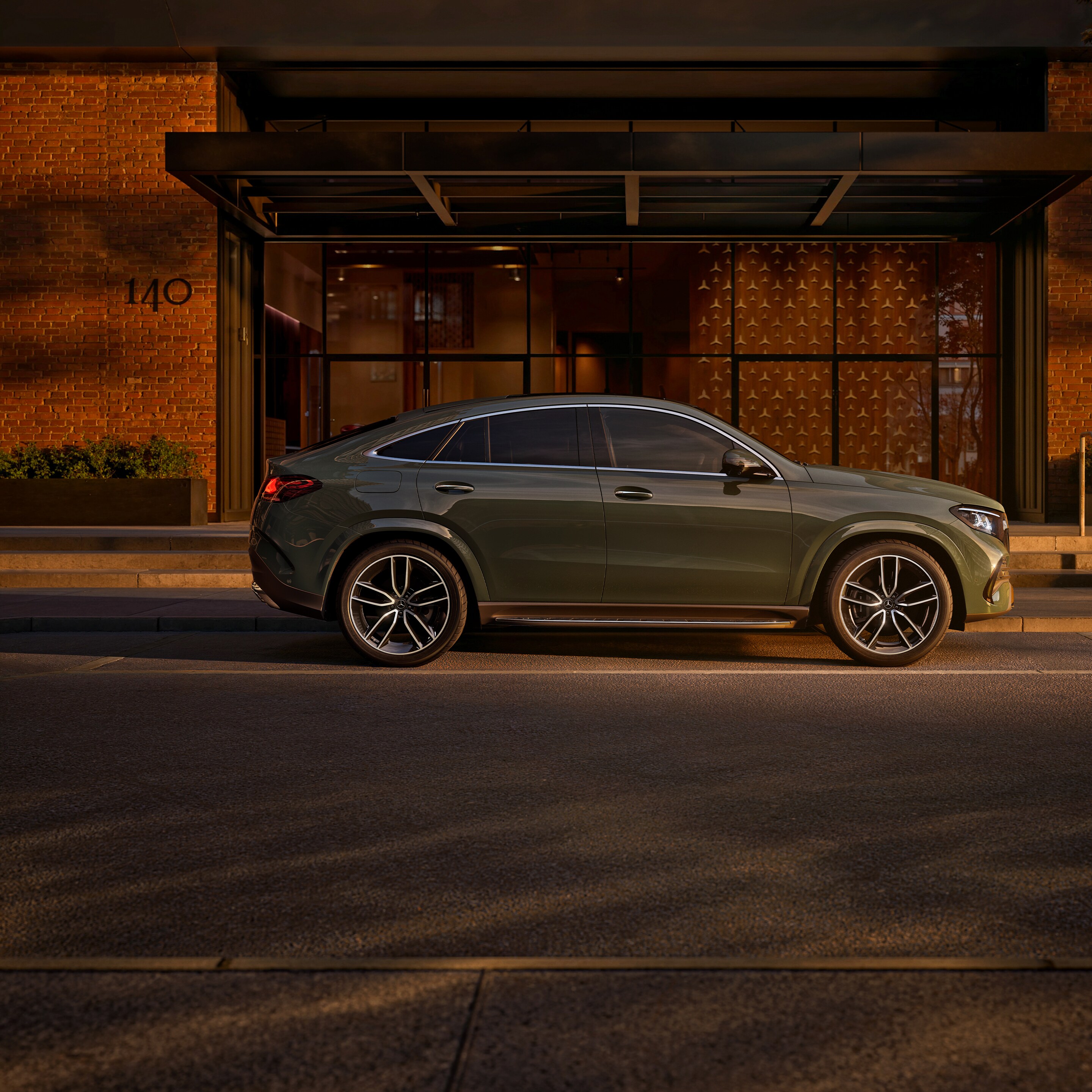 Nadwozie nowego GLE Coupé.