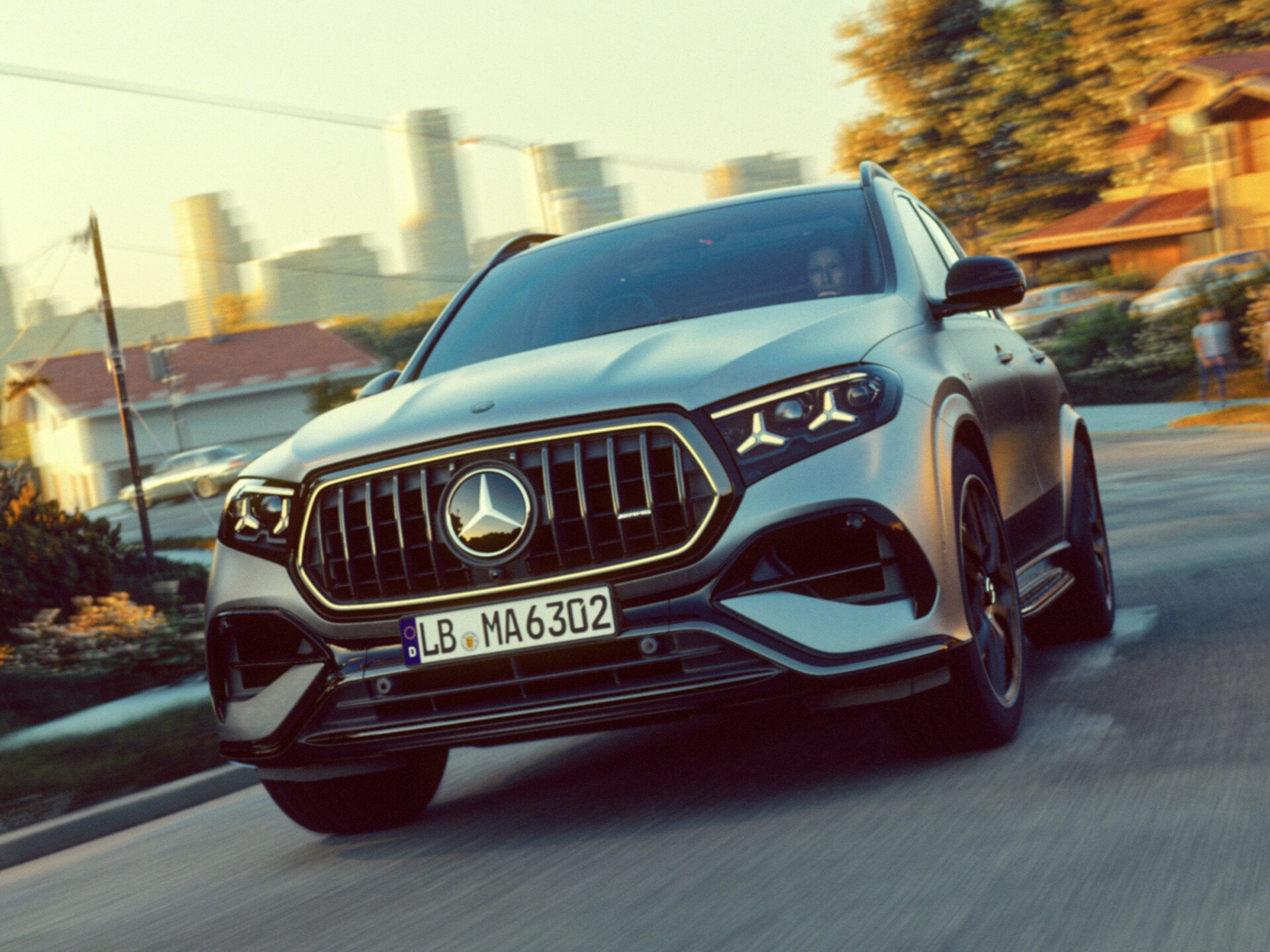 Nowa koncepcja przodu w Mercedes-AMG GLE 63 S SUV.