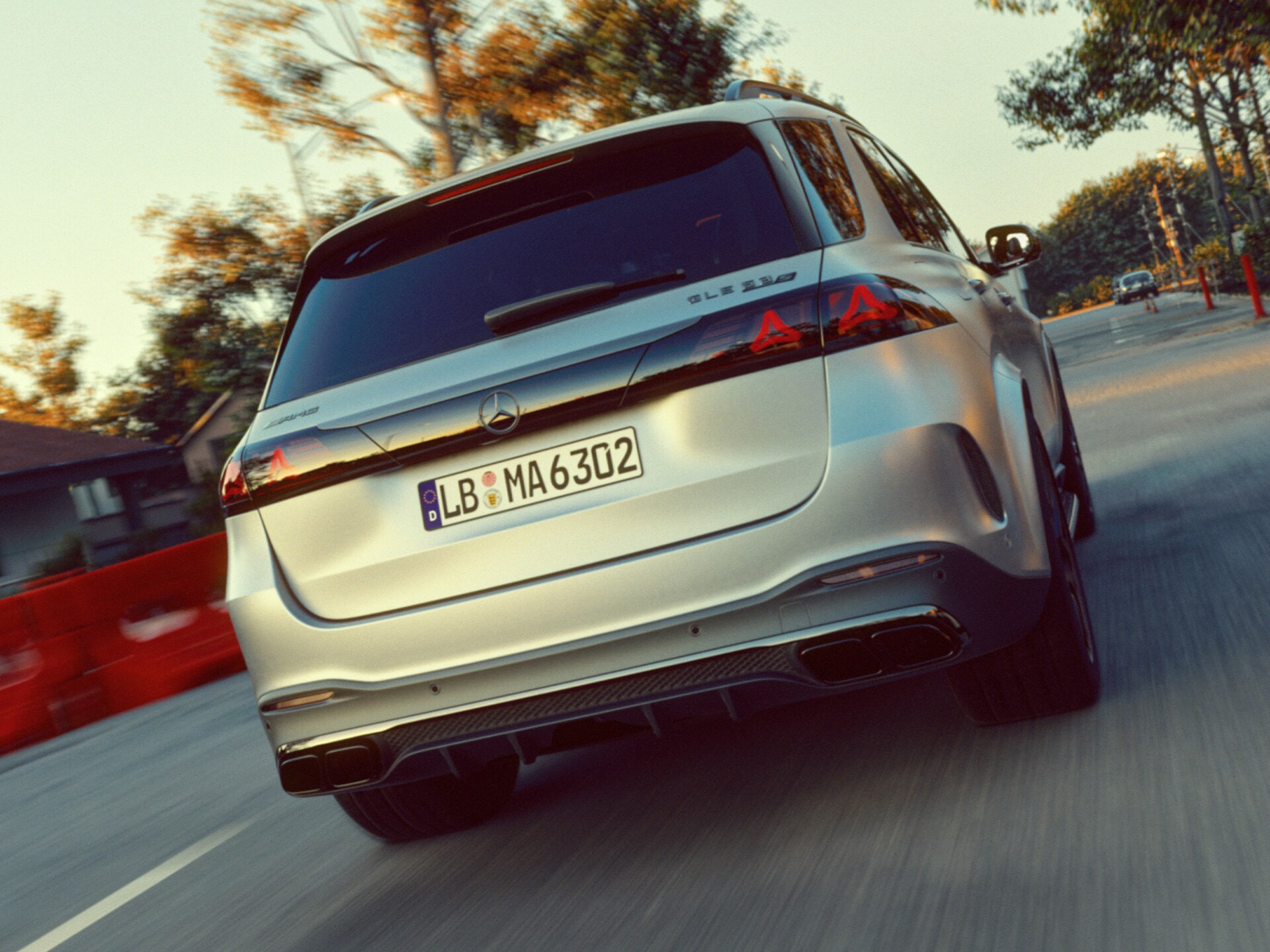 Nowa koncepcja tyłu w Mercedes-AMG GLE 63 S SUV.
