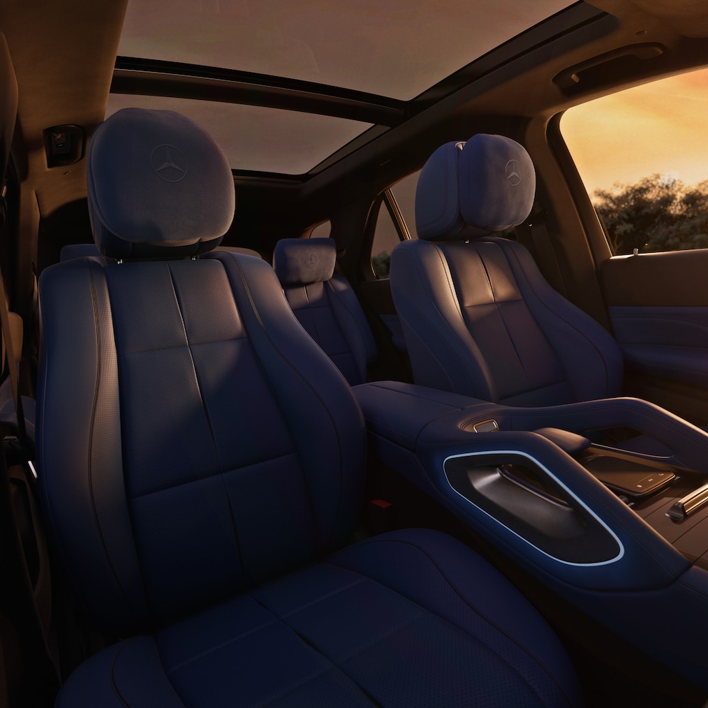 Fotele wielokonturowe w nowym Mercedes‑Benz GLE.