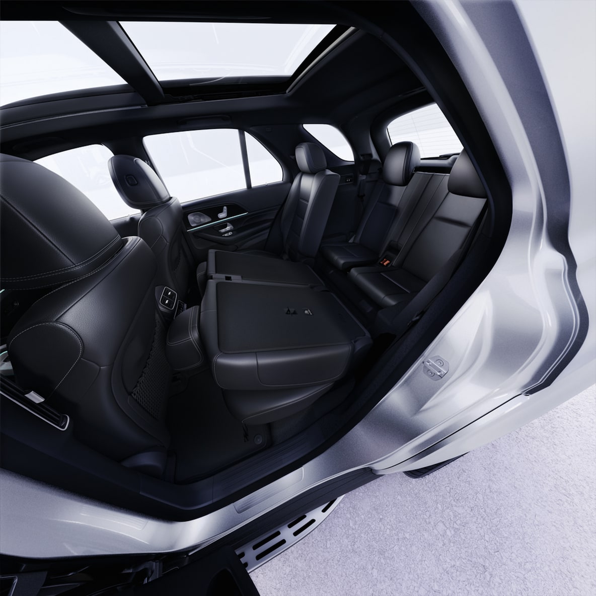 Wnętrze modelu Mercedes-Benz GLE.
