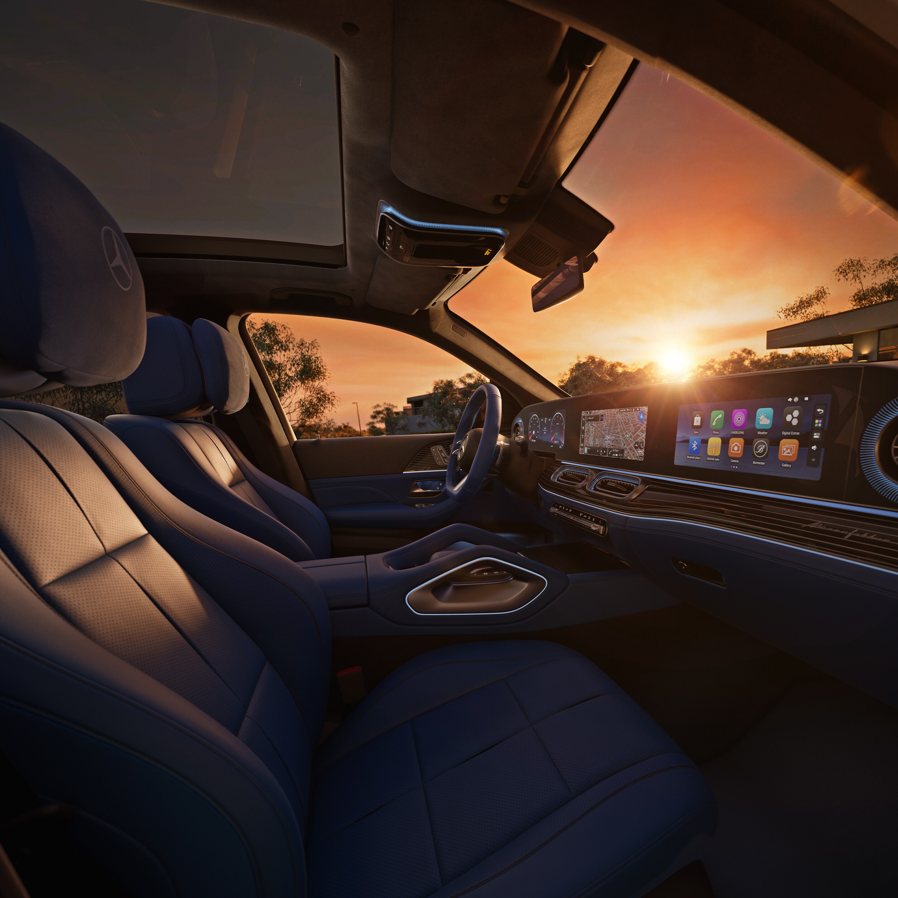 Wnętrze nowego GLE.