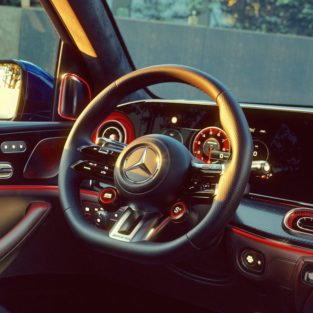 Kierownica AMG Performance nowego modelu Mercedes-AMG GLS 63.