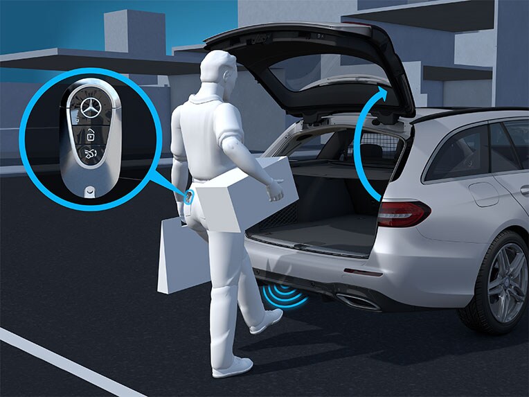 Pakiet komfortowy KEYLESS-GO dla nowego modelu GLS od Mercedes-Benz.