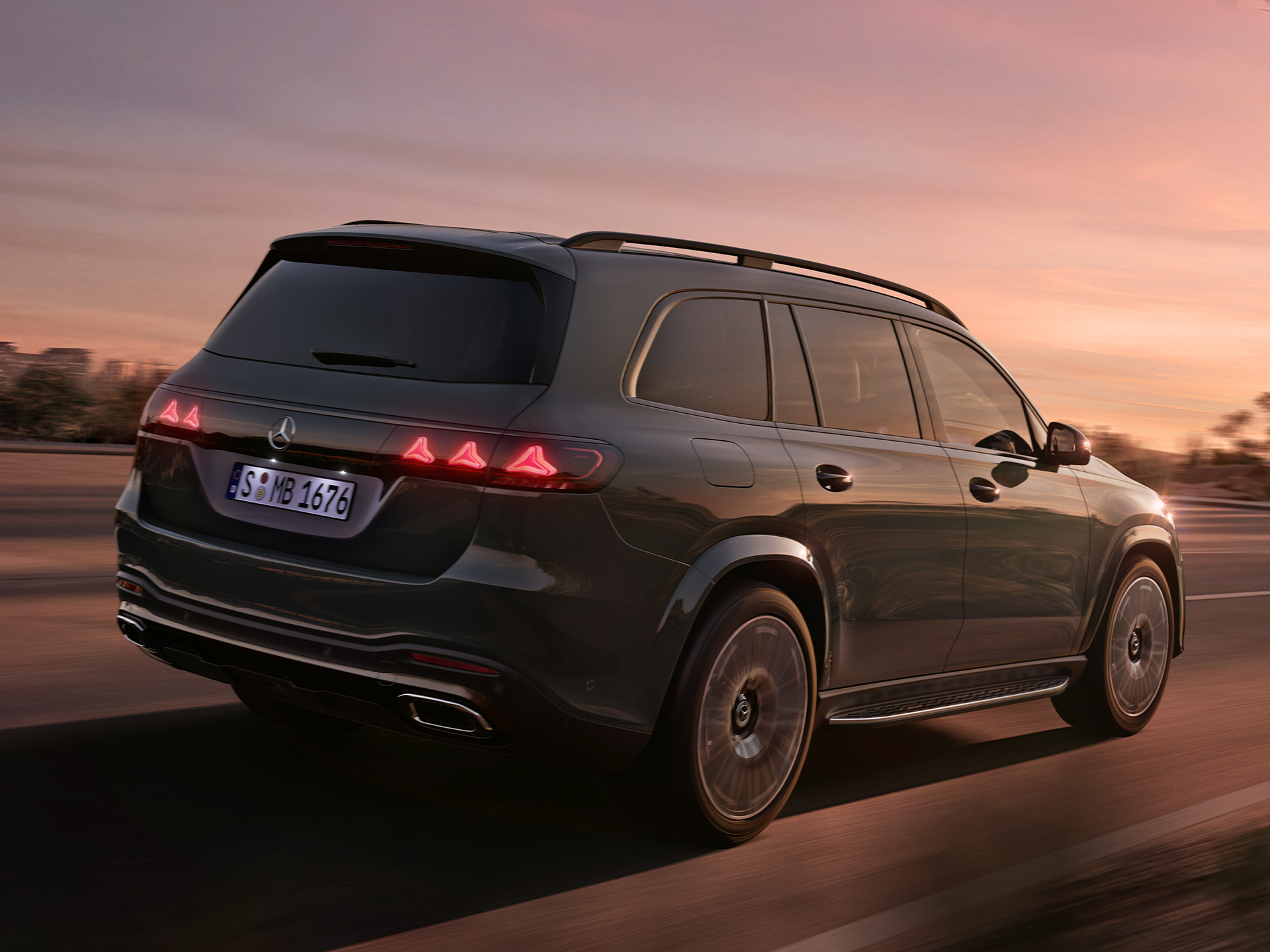 ADAS Gen6 Driving | Nowy GLS | Mercedes-Benz ADAS Gen6 Driving nowego Mercedes-Benz GLS.