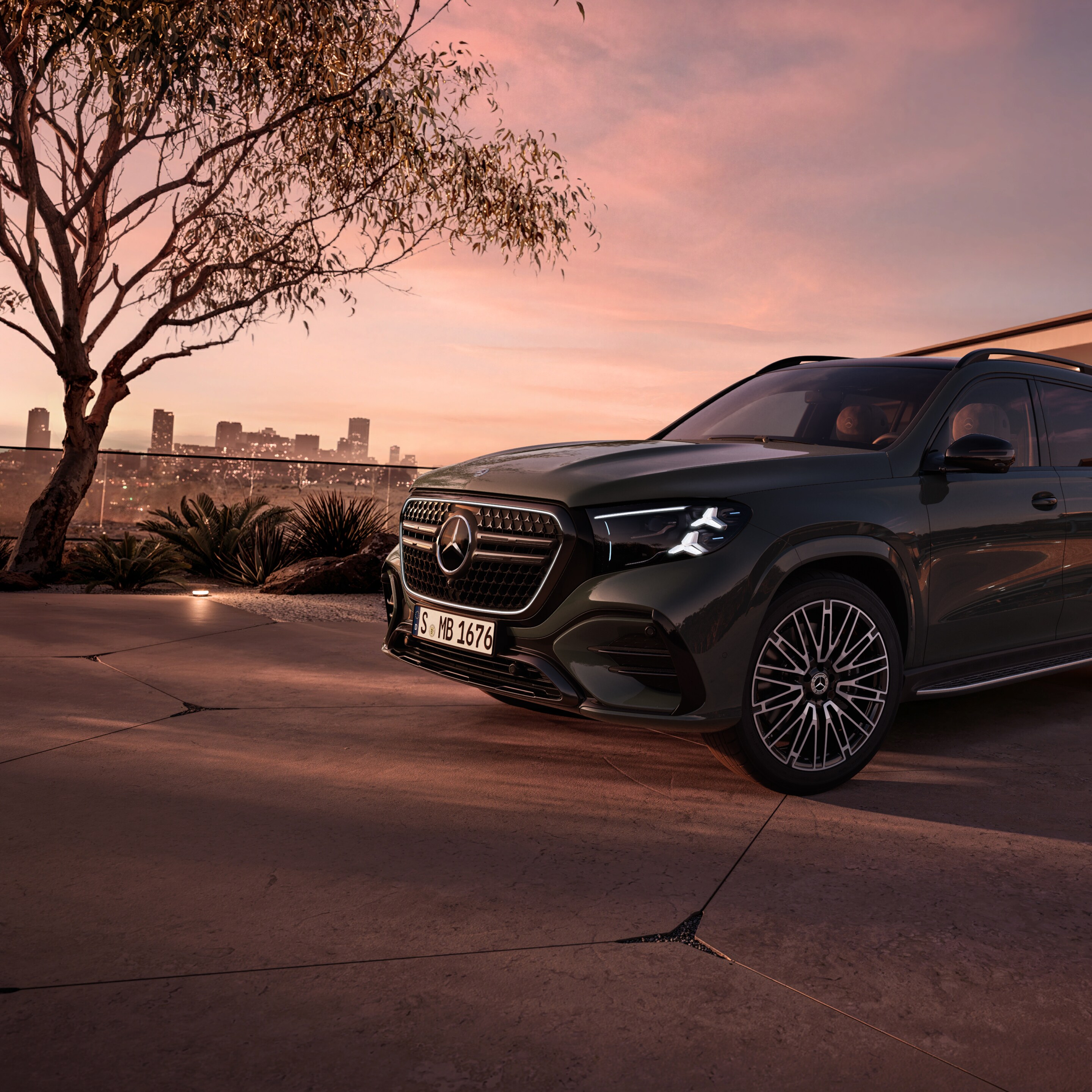 Nadwozie nowego modelu GLS marki Mercedes-Benz.