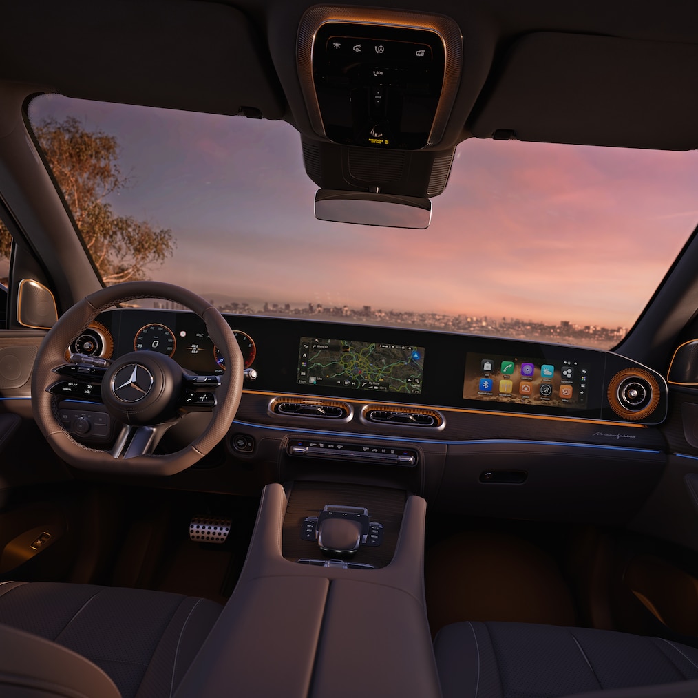 System operacyjny Mercedes‑Benz (MB.OS) w nowym modelu GLS Mercedes‑Benz.