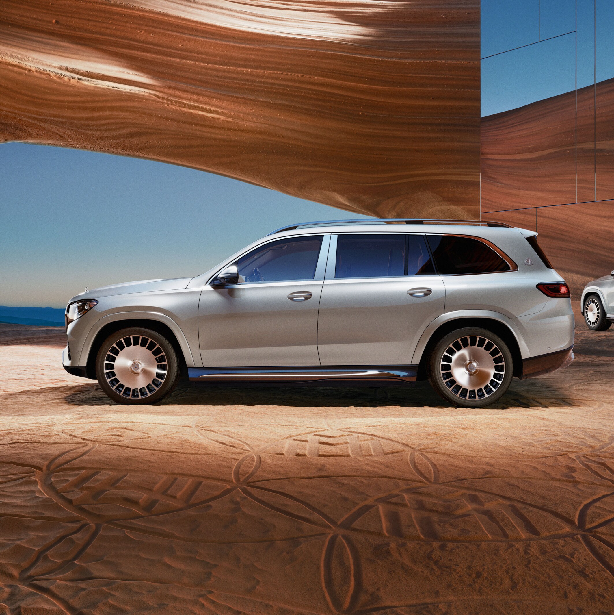 Nadwozie modelu GLS marki Mercedes-Maybach.